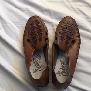 Brown shoes